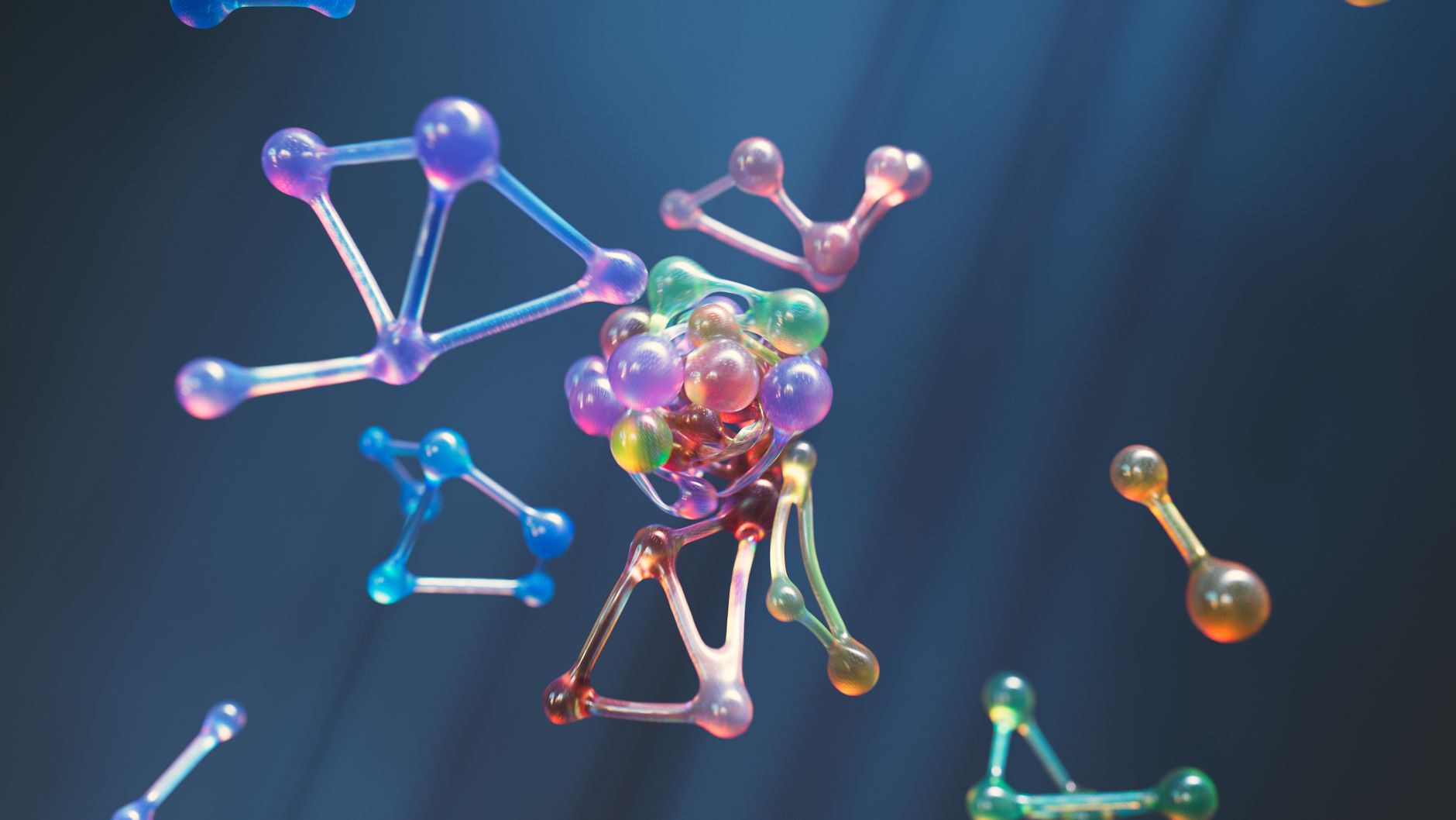graphic design of molecular models